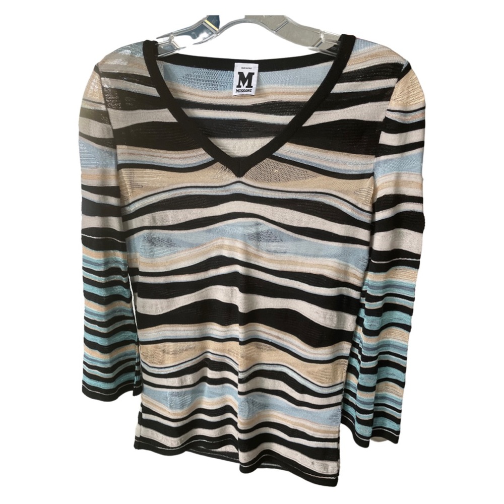 MMissoni multi color V Neck Sweater